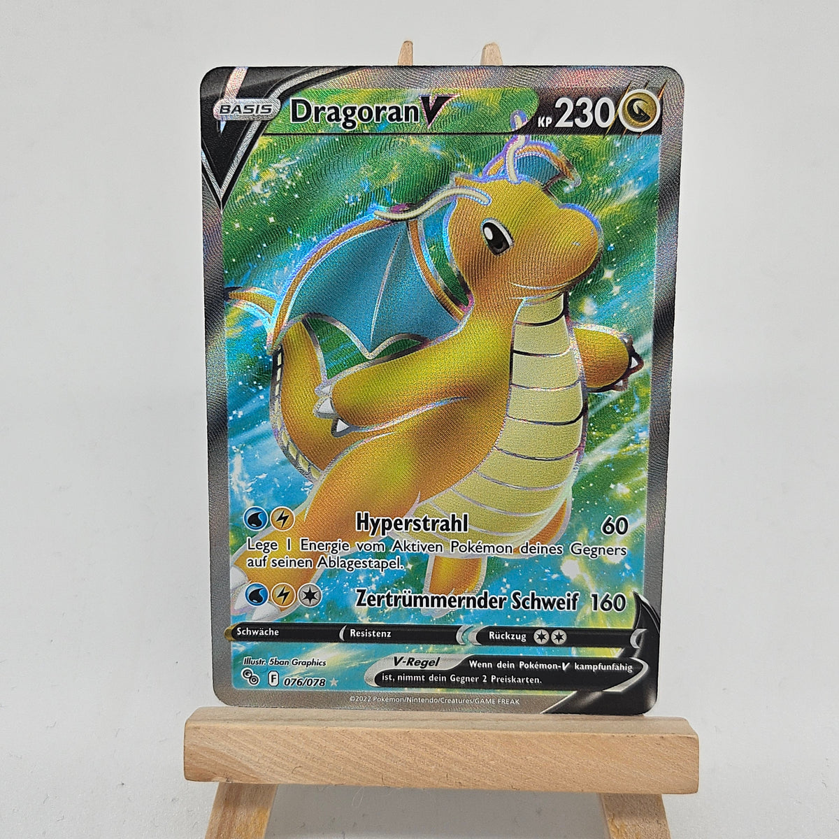 Dragoran V 076/078 Full Art Pokemon Go Near Mint Deutsch Mübaland
