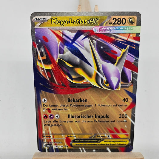 Pokemon Karte: Mega-Latias EX 100/132 Mega Entwicklungen Near Mint Deutsch DR0