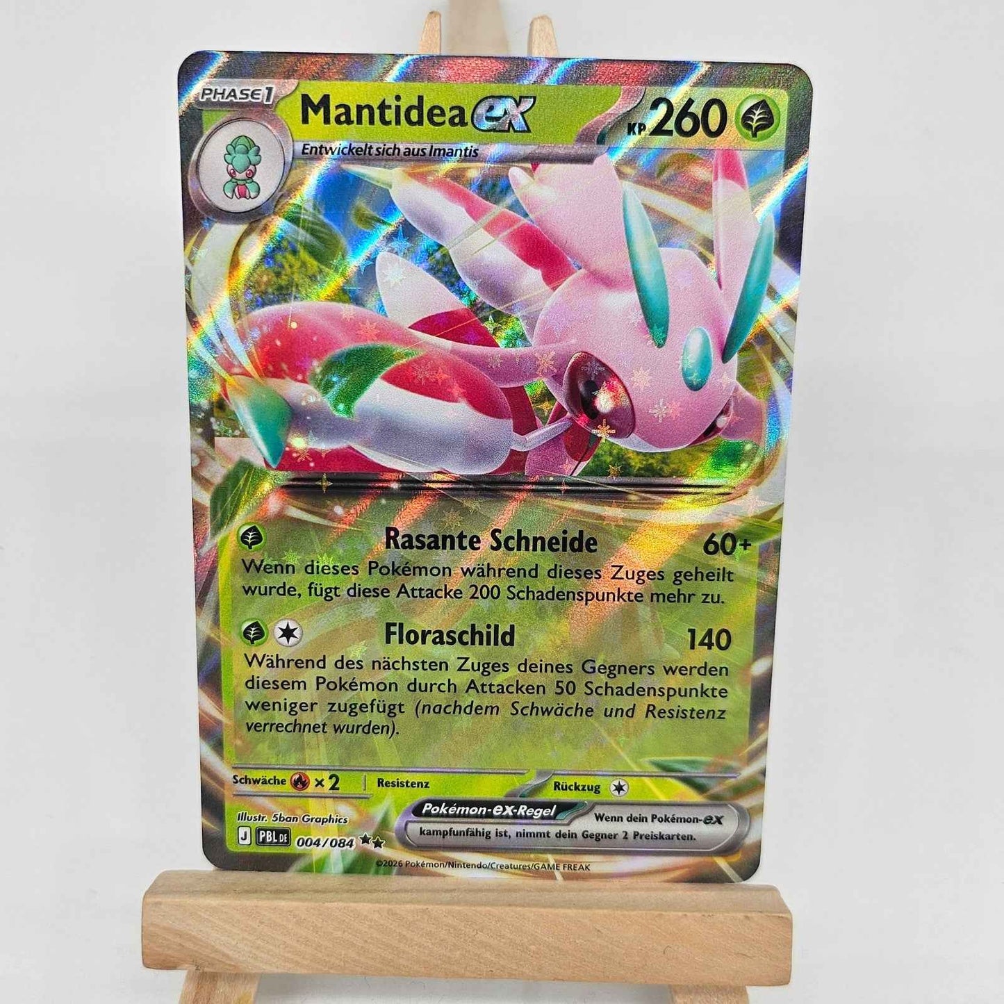 Mantidea ex 004/084 Dunkelnacht PBL Near Mint Deutsch DR