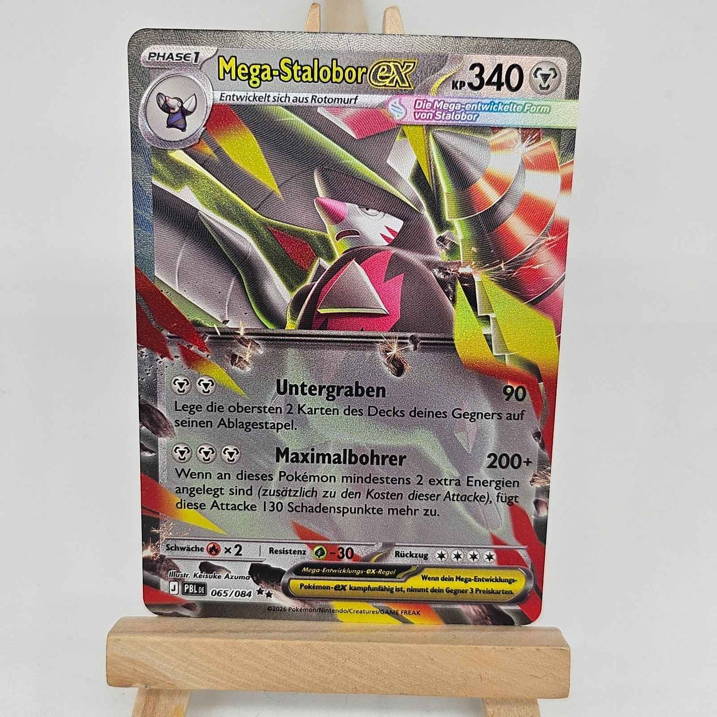 Mega-Stalobor ex 065/084 Dunkelnacht PBL Near Mint Deutsch DR