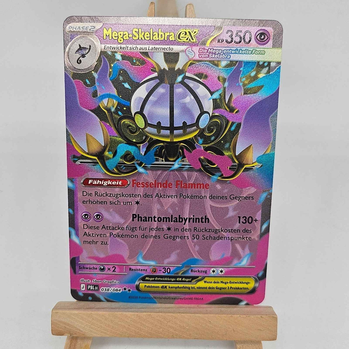 Mega-Skelabra ex 038/084 Dunkelnacht PBL Near Mint Deutsch DR