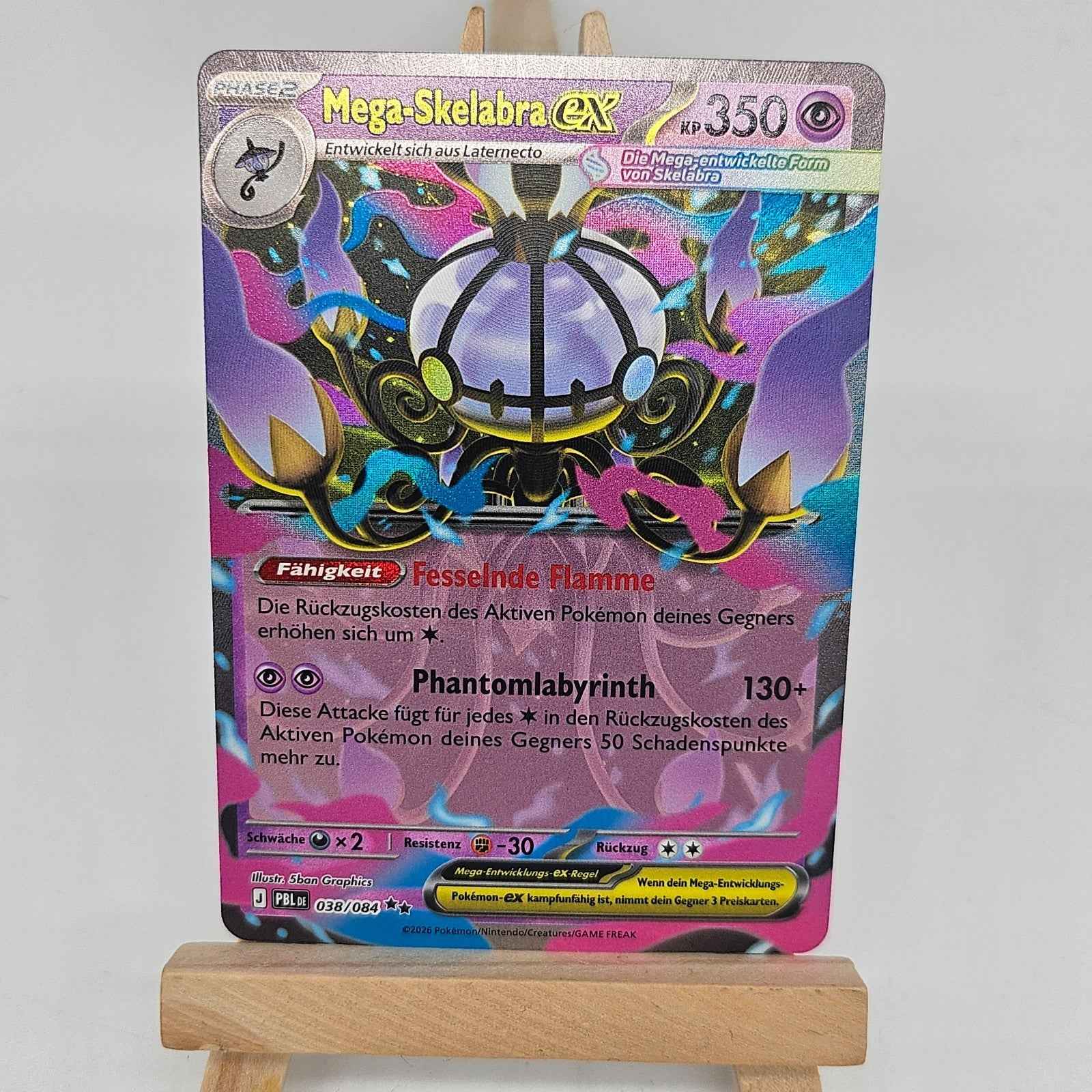 Mega-Skelabra ex 038/084 Dunkelnacht PBL Near Mint Deutsch DR