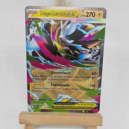 Mega-Zeraora ex 027/084 Dunkelnacht PBL Near Mint Deutsch DR
