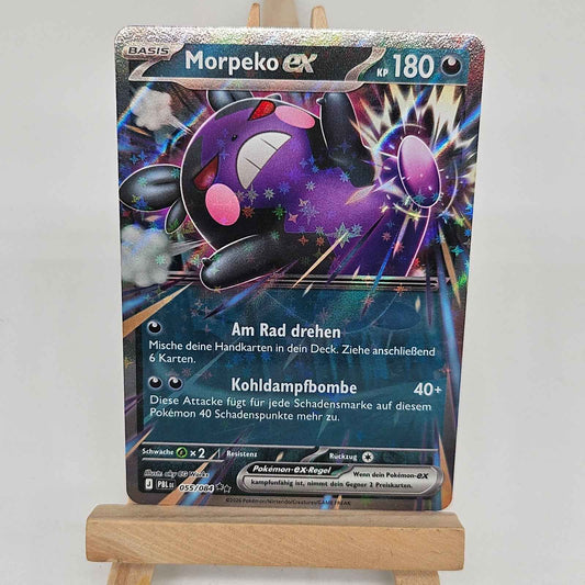 Morpeko ex 055/084 Dunkelnacht PBL Near Mint Deutsch DR