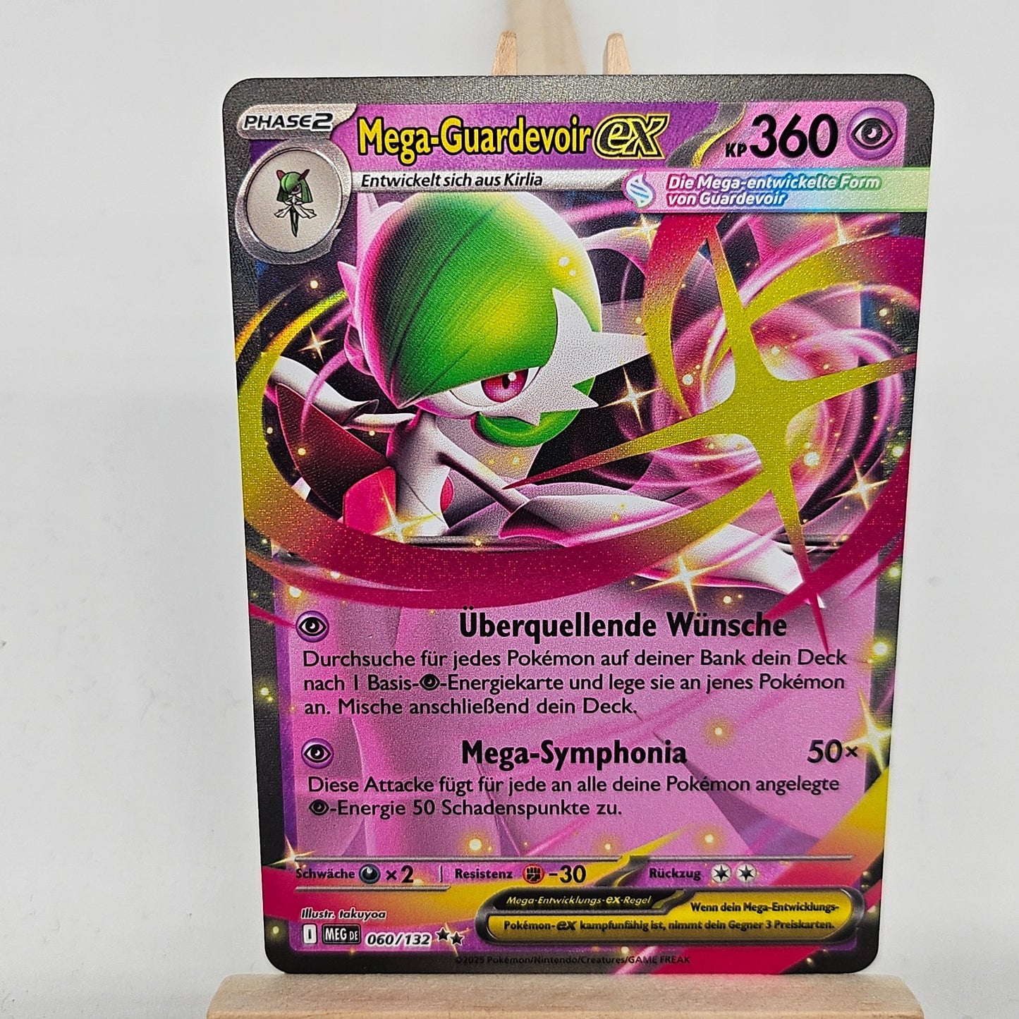 Pokemon Karte Mega-Guardevoir EX 060/132 Mega Entwicklungen Near Mint Deutsch DR0